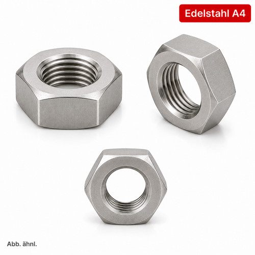 Sechskantmutter din 934 - din,